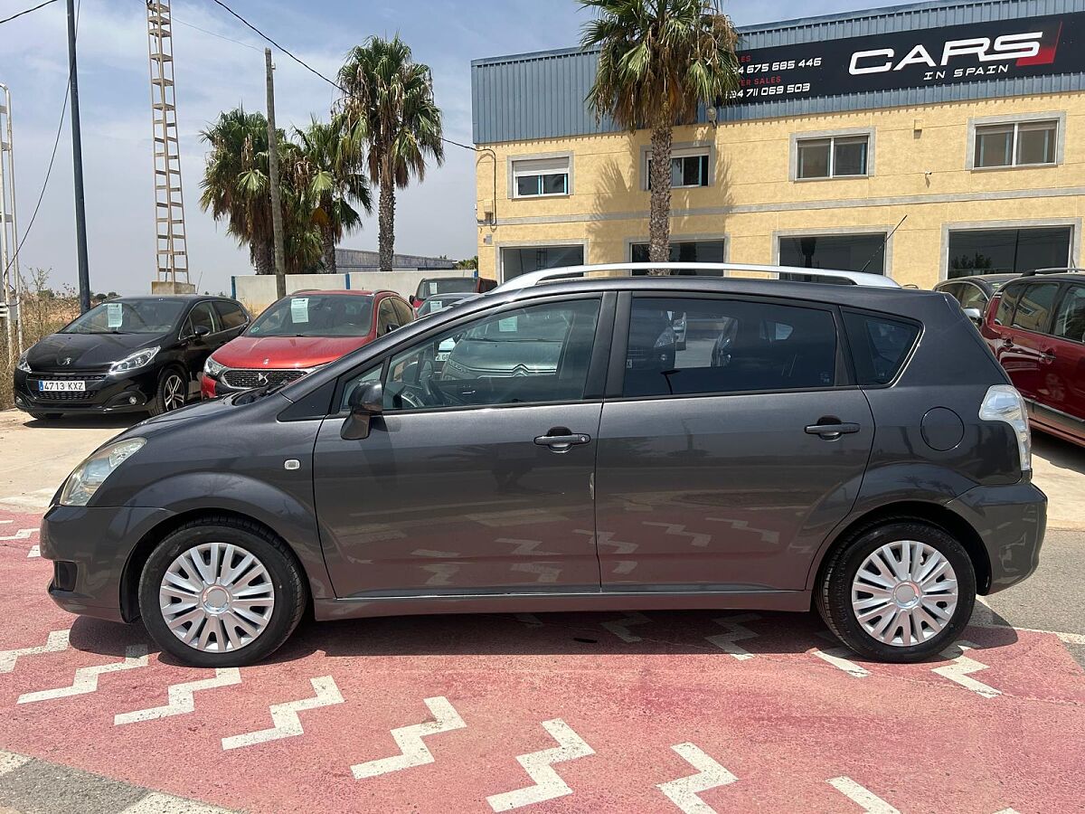 TOYOTA COROLLA VERSO 2.2 D4D SPANISH LHD IN SPAIN 91000 MILES 7 SEATS SUPERB 2008